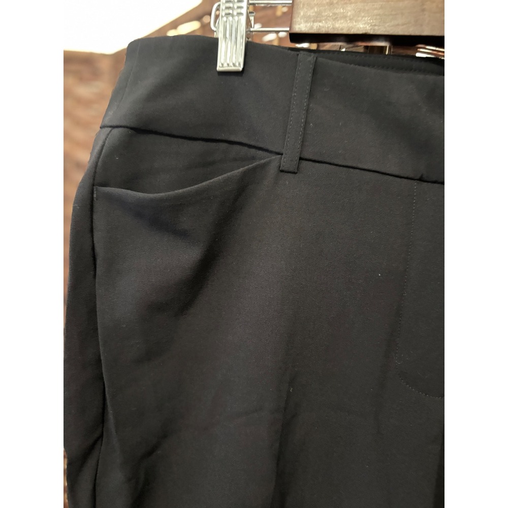 Time and Tru Women Black Trouser Pants 12 P Mid-Rise Bootcut Work‎ Casual - Picture 4 of 10